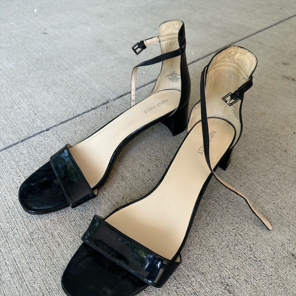 Nine West Black Women's Sandals